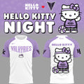 Golden State Valkyries x Hello Kitty Night Shirt Valkyries Merch Gift Ideas For Basketball Lovers - Merchluma
