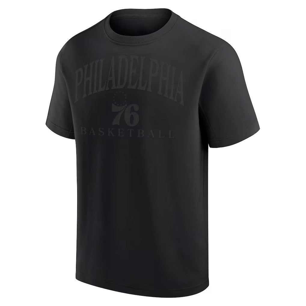 Philadelphia 76ers Merch 2026 Philadelphia 76ers Basketball T-Shirt Black Gift For Fans - Merchluma