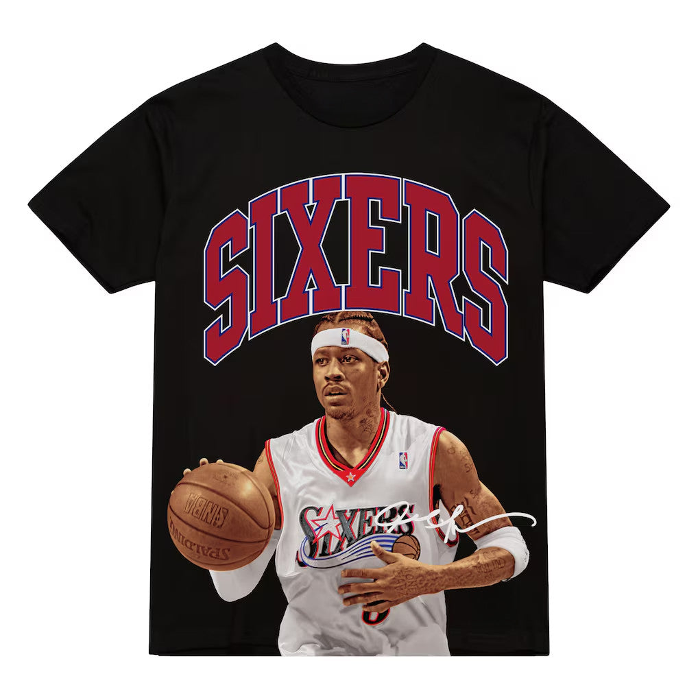 Philadelphia 76ers Merch Allen Iverson Philadelphia 76ers T-Shirt Sixers Merch Gifts For Fans - Merchluma