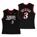 Philadelphia 76ers Merch 2026 Philadelphia 76ers #3 Allen Iverson Swingman Jersey Basketball Gear - Merchluma