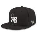 Philadelphia 76ers Merch 2026 Philadelphia 76ers Basketball Hat Black Embroidered Fan Gift Ideas - Merchluma