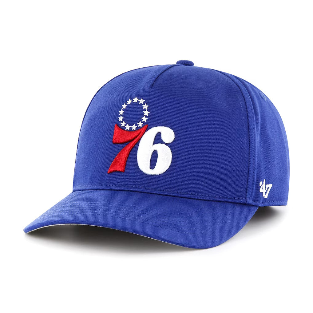 Philadelphia 76ers Merch Philadelphia 76ers 47 Hat Royal Embroidered Gifts For Basketball Fan - Merchluma