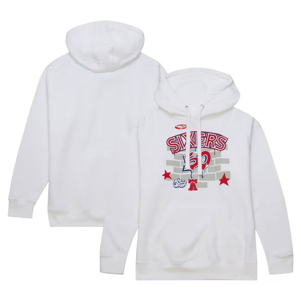Philadelphia 76ers Merch 2026 Philadelphia 76ers Hoodie White Sixers Merch Basketball Fan Gifts - Merchluma
