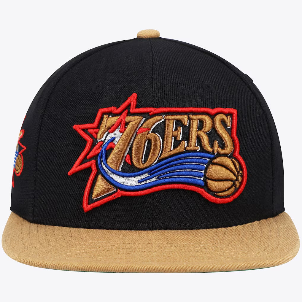 Philadelphia 76ers Merch 2026 Philadelphia Basketball Snapback Hat Embroidered Gifts For Fan - Merchluma