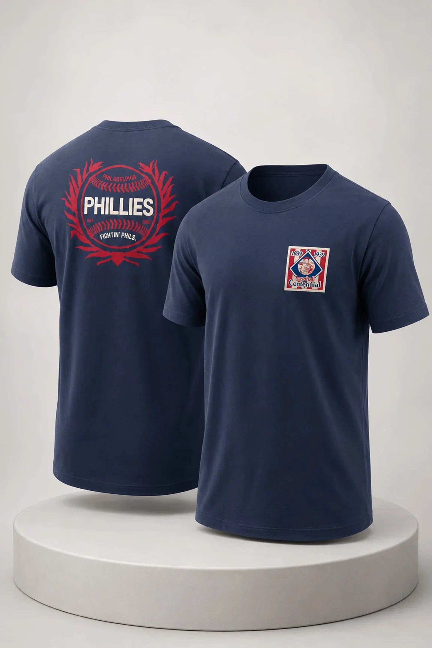 Philadelphia Phillies Navy 2026 Field of Dreams Shirt Phillies Merch Navy Gifts For Fans - Merchluma