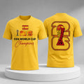 Spain National Football Team 2026 World Cup Champions Shirt Spain Football Fan Clothing - Merchluma