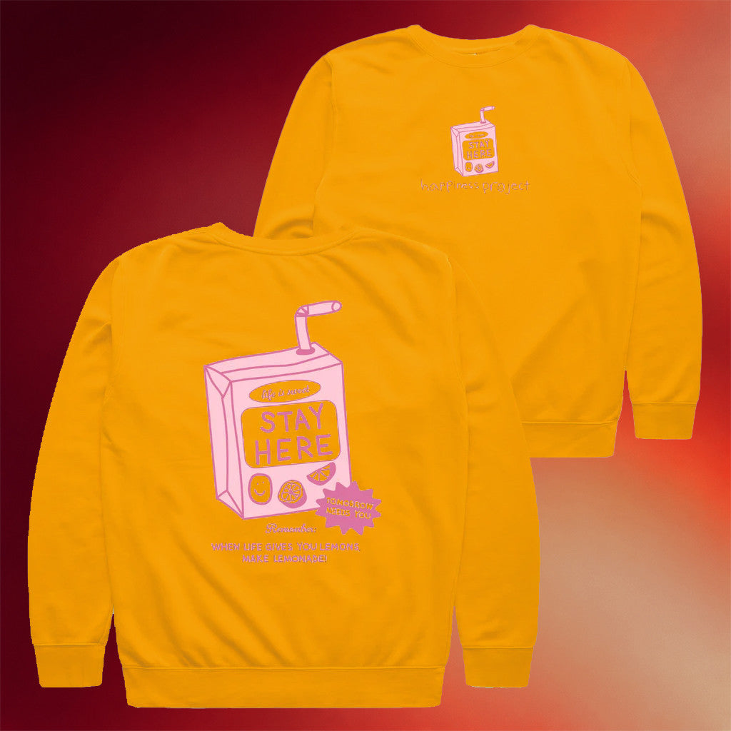 Happiness Project Merch 2026 Happiness Lemonade Sweatshirt Best Birthday Gift For BFF - Merchluma