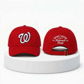 Noah Kahan Washington Nationals 2026 Hat Red Embroidered Noah Kahan Merch Him Gifts - Merchluma