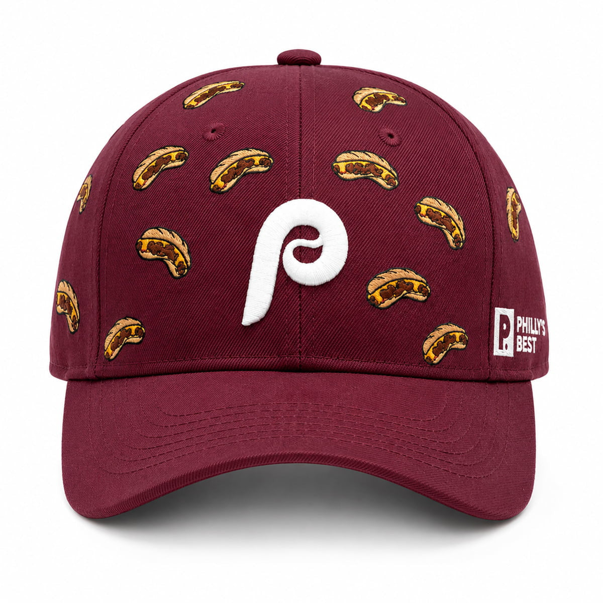 Phillies Phils Steak Hat Embroidered Philadelphia Phillies Merch Gifts For Baseball Lovers - Merchluma