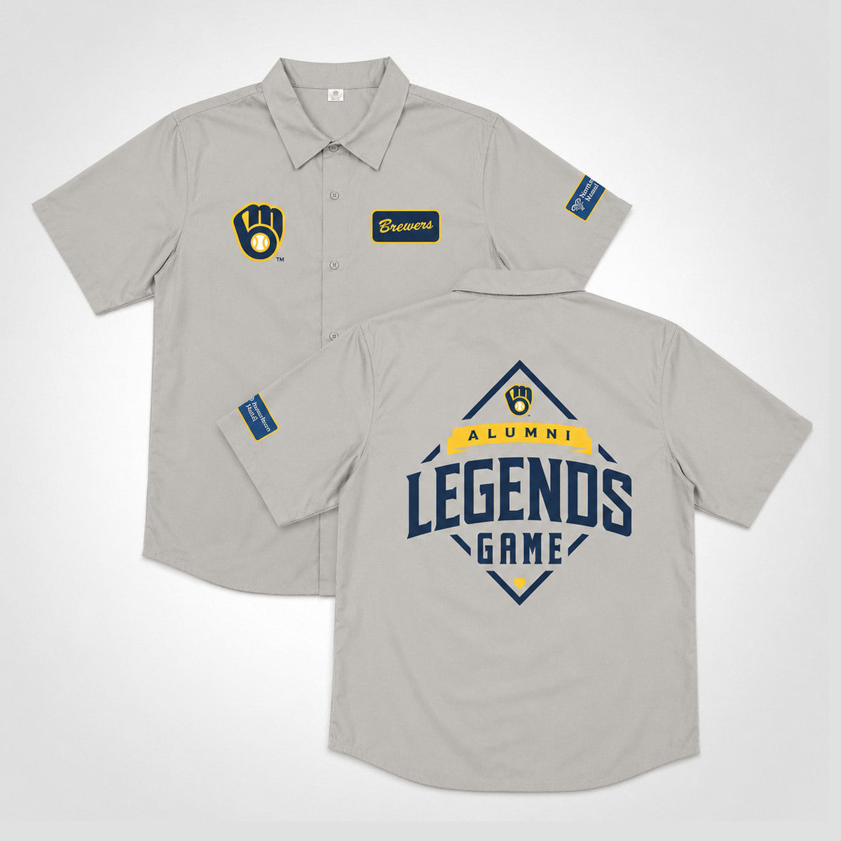 Brewers American Family Field 25th Anniversary Hawaiian Shirt Milwaukee Brewers Merch Fan Gifts - Merchluma