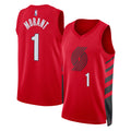 Ja Morant Merch 2026 Portland Trail Blazers #1 Ja Morant Swingman Jersey Red Gifts For Fans - Merchluma