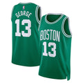 Paul George Merch 2026 Boston Celtics #13 Paul George Basketball Jersey Green Gifts For Fans - Merchluma