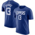 Paul George Merch 2026 Paul George #13 LA Clippers T-Shirt Royal Gifts For Basketball Fan - Merchluma
