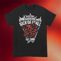 Sick Of It All Merch 2026 Sick Of It All Scratch Out Skyline T-Shirt Black Rock Lovers Gifts Men - Merchluma