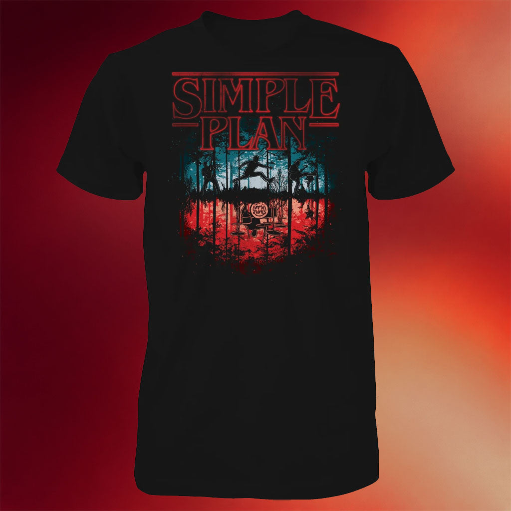 Simple Plan Merch 2026 Halloween Jump T-shirt Gifts For Rock Lovers - Merchluma