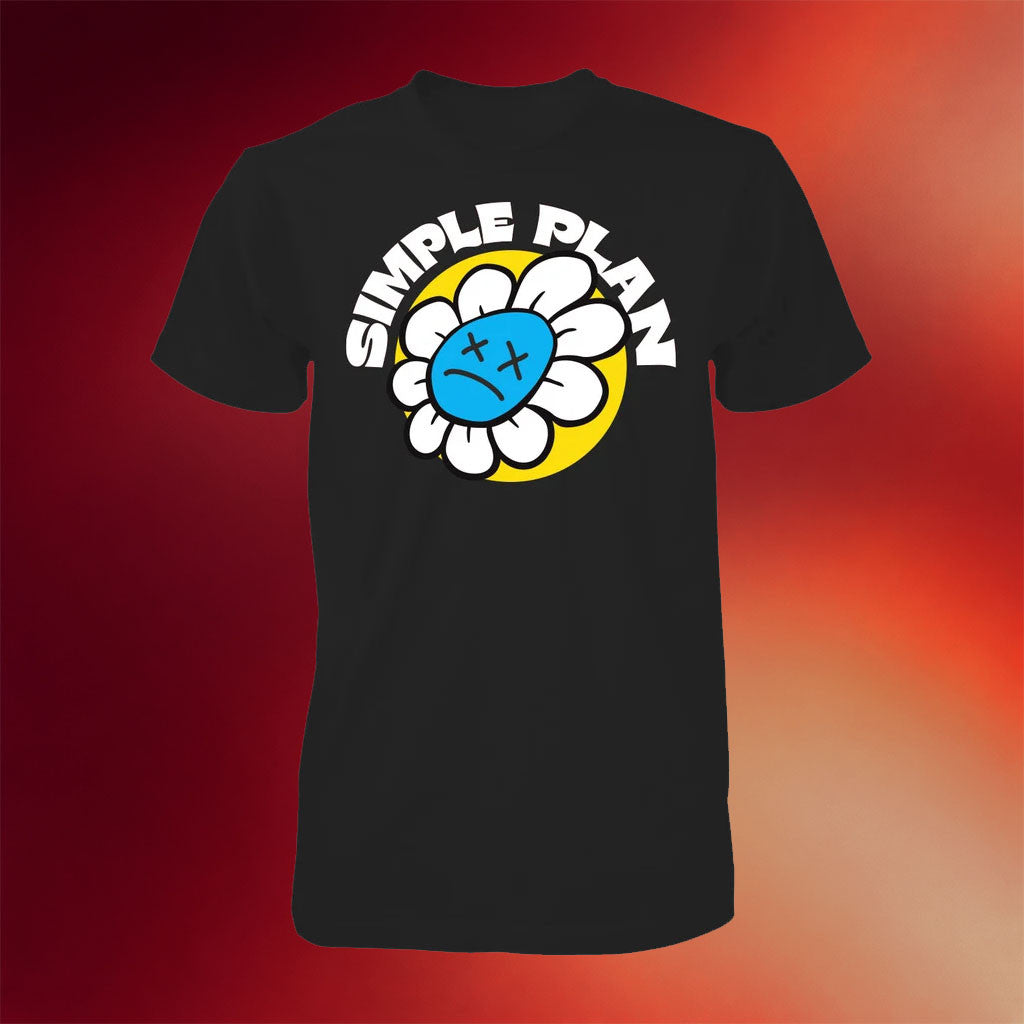 Simple Plan Merch 2026 Summer Flower Simple Plan T-Shirt Best Gifts For BFF - Merchluma