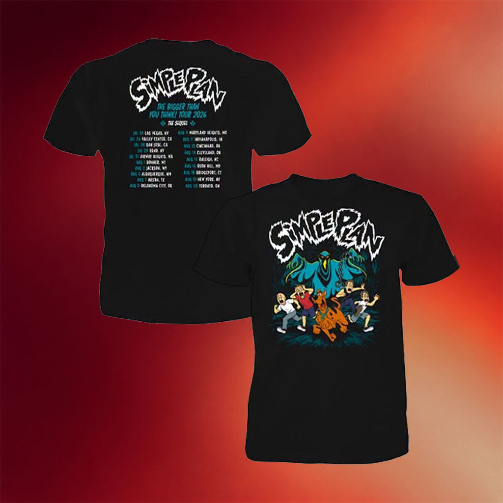 Simple Plan Merch Simple Plan The Bigger Than You Think Tour 2026 T-Shirt Gifts For Brother - Merchluma
