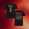 Simple Plan Merch Simple Plan The Bigger Than You Think Tour 2026 T-Shirt Gifts For Rock Fan - Merchluma