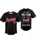 Tampa Bay Buccaneers Merch God First Family Second Faith And Brotherhood Baseball Jersey - Merchluma