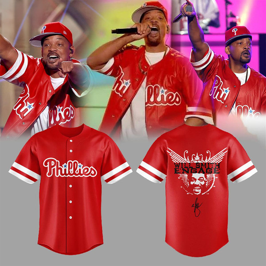 Philadelphia Phillies X Will Smith 2026 Baseball Jersey Phillies Merch Gifts For Baseball Lover - Merchluma