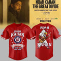 Washington Nationals X Noah Kahan The Great Divide Tour 2026 Baseball Jersey Nationals Merch - Merchluma