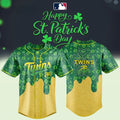 2026 Minnesota Twins St Patrick's Day Jersey Twins Merch Gifts For Baseball Fans - Merchluma