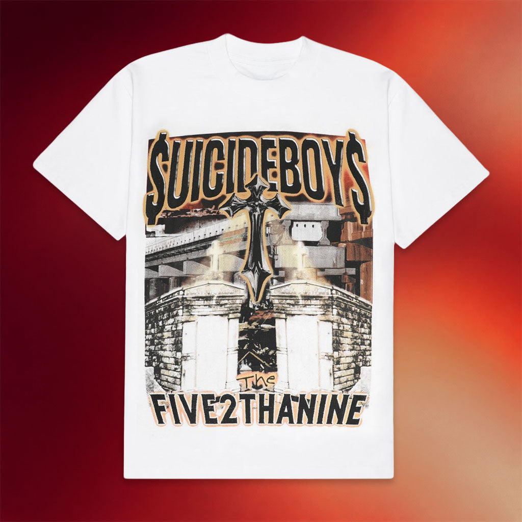 G59 Records Merch 2026 G59 Suicideboys The Five2thanine T-Shirt White Gift Ideas For Son - Merchluma