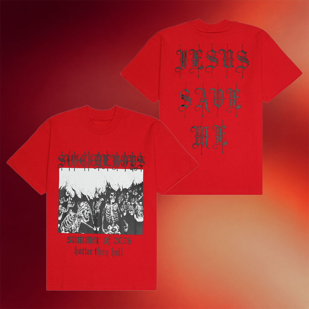 G59 Records Merch 2026 G59 Hotter Than Hell T-Shirt Red Best Gifts For Friends - Merchluma