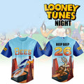 Custom Salt Lake Bees x Looney Tunes Night 2026 MiLB Jersey Salt Lake Bees Merch Fan Gifts - Merchluma