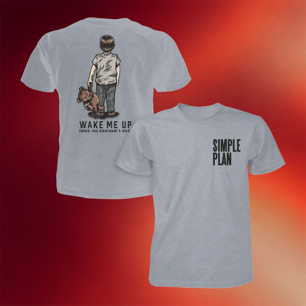 Simple Plan Merch 2026 Wake Me Up T-Shirt Simple Plan Shirt Best Gifts For Friends - Merchluma