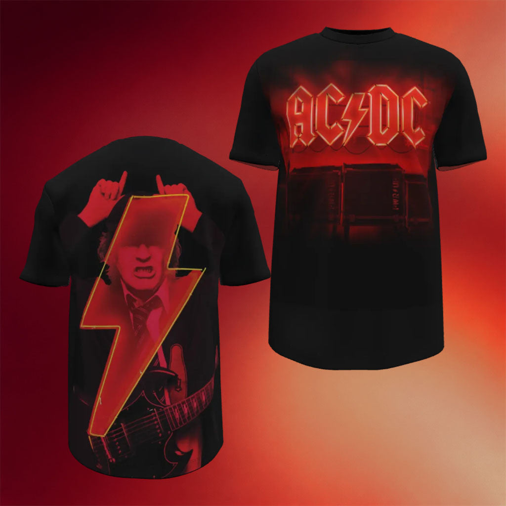 ACDC Merch 2026 ACDC PWR UP T-Shirt Presents For Music Lovers - Merchluma