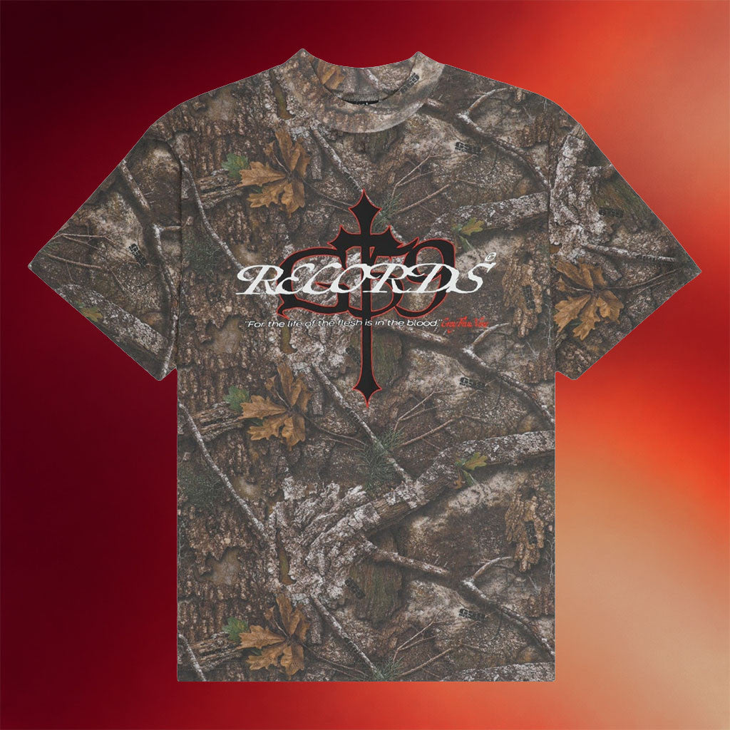 G59 Records Merch 2026 G59 Flesh And Blood Camo T-Shirt Gifts For Husband - Merchluma