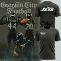 New York Jets Gotham City Football Uniforms T-Shirt NY Jets Merch Gifts For Boyfriend - Merchluma