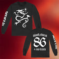 Sick Of It All Merch 2026 Sick Of It All 86 Blood Sweat And No Tears Long Sleeve Shirt Fan Gifts - Merchluma