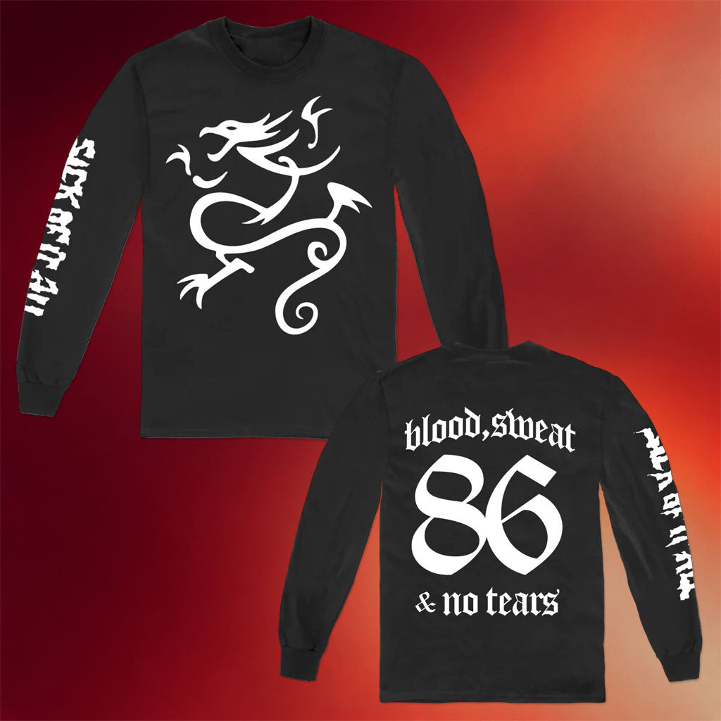 Sick Of It All Merch 2026 Sick Of It All 86 Blood Sweat And No Tears Long Sleeve Shirt Fan Gifts - Merchluma