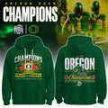 Oregon Ducks Chick Fil A Peach Bowl Champions January 9 2026 Hoodie Oregon Ducks Merch Fan Gift - Merchluma