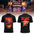 ACDC x Ohio State Buckeyes Merch ACDC Power Up Tour 2026 At Ohio Stadium T-Shirt Fan Gear - Merchluma
