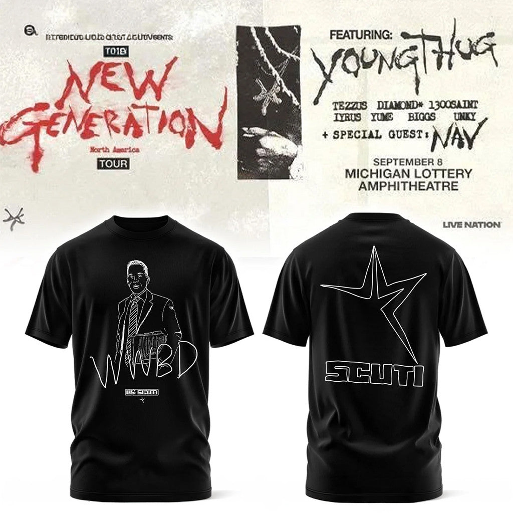 Young Thug The New Generation Tour T-Shirt Young Thug Merch Gifts For Men - Merchluma