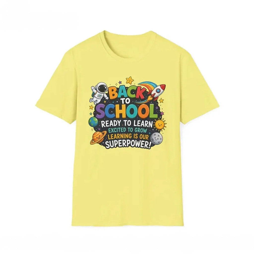 Back To School Space T-Shirt Teacher Team Back To School Shirt Good Gifts Ideas - Merchluma