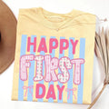 Happy First Day Of School Shirt Cute Teacher T-Shirt Gift For Teachers - Merchluma