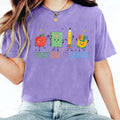Cute School Supplies First Day Of School Shirt Back To School Teacher Student T-Shirt Her Gifts - Merchluma