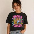 Back To School Capybara T-Shirt Back 2 Class Teacher Tee Cute Classroom Graphic Gift Idea - Merchluma