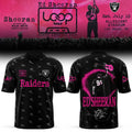 LV Raiders x Ed Sheeran The Loop Tour 2026 In Allegiant Stadium Signature Football Jersey - Merchluma