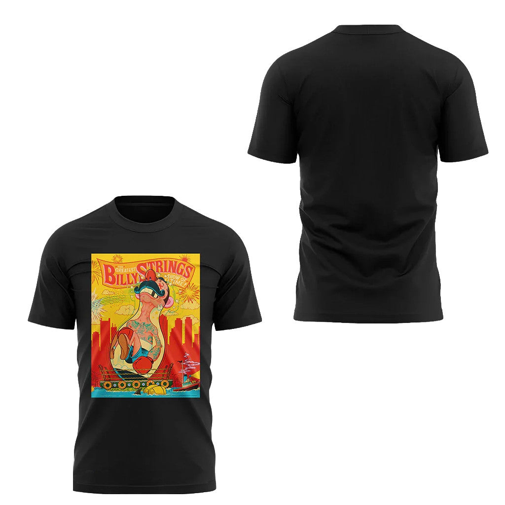 Billy Strings Tour 2026 T-Shirt Billy Strings Merch Black Birthday Gift For Fans - Merchluma