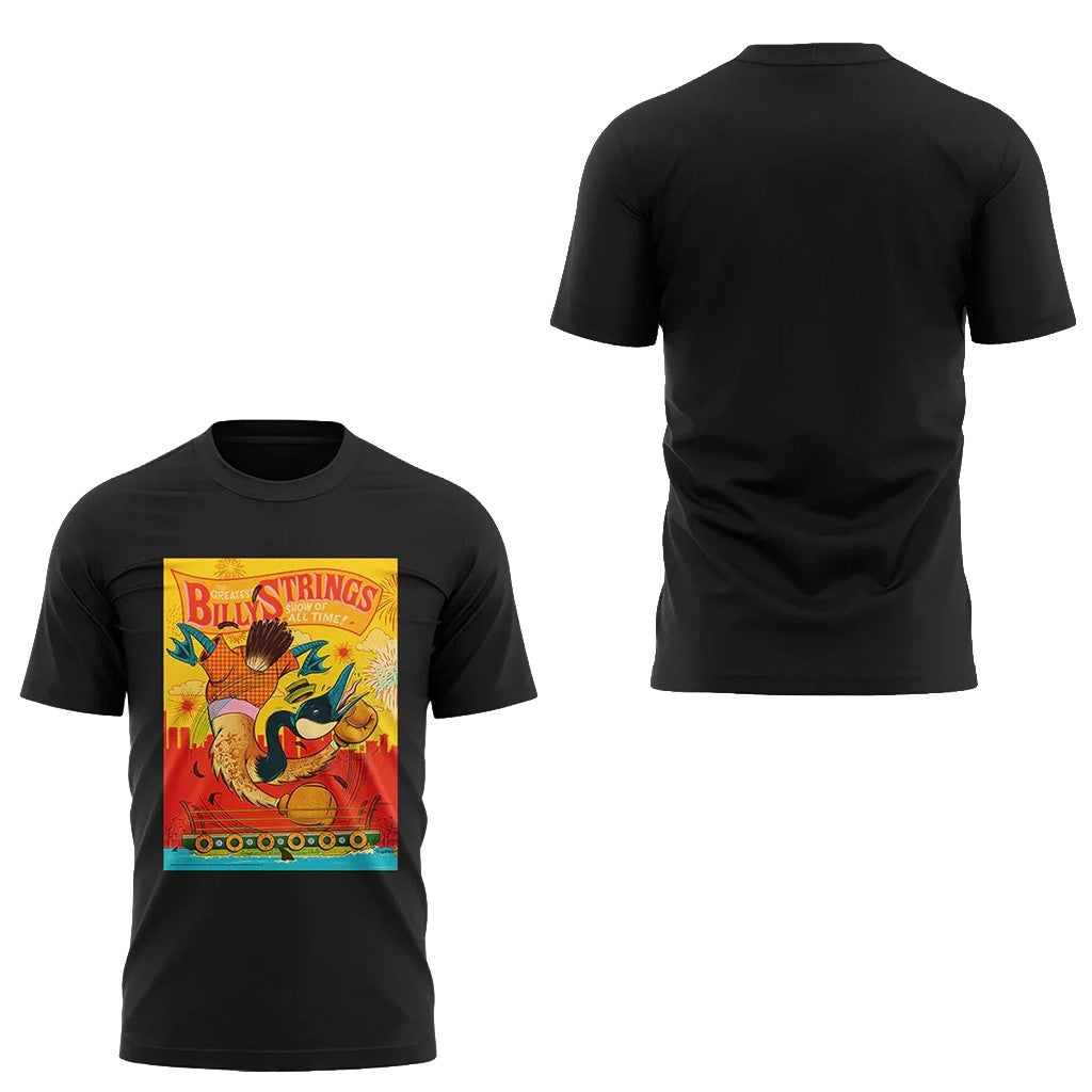 Billy Strings Tour 2026 T-Shirt Billy Strings Merch Black Gift Ideas For Brother - Merchluma