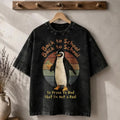 Funny Penguin Back To School Wash T-Shirt Back To School Season Shirt Gifts For Friends - Merchluma