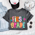 First Grade Teacher T-Shirt Back To School Shirt Gift Ideas For Teacher - Merchluma