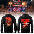 ACDC x Ohio State Buckeyes Merch ACDC Power Up Tour 2026 At Ohio Stadium Hoodie Black Gifts - Merchluma