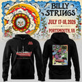 Billy Strings Tour 2026 Portsmouth Hoodie Black Billy Strings Merch Presents For Music Lovers - Merchluma
