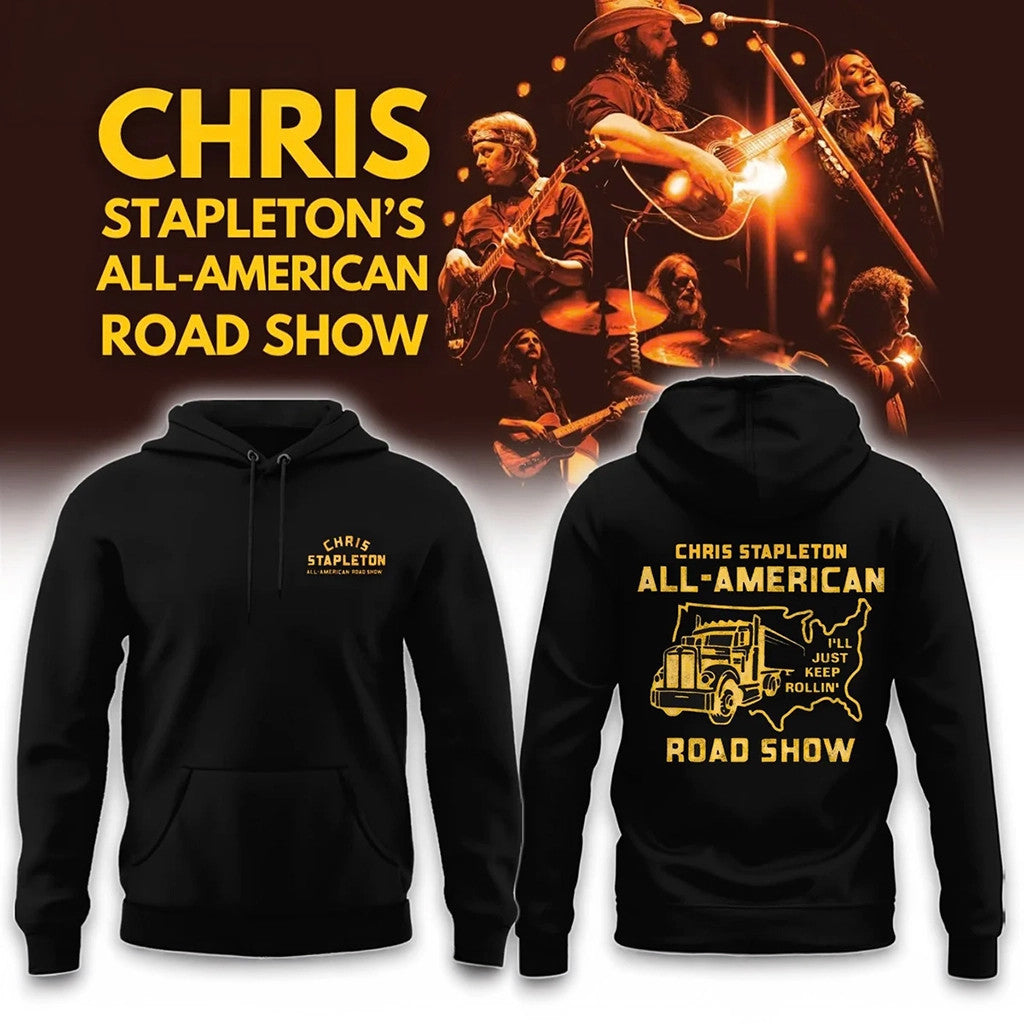 Chris Stapleton 2026 All American Road Show Hoodie Chris Stapleton Merch Gifts Ideas - Merchluma